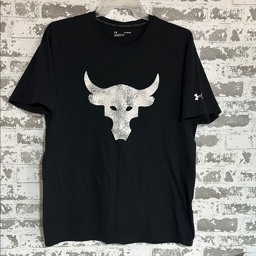 Under Armour Project Rock Black Graphic Men's T-Shirt